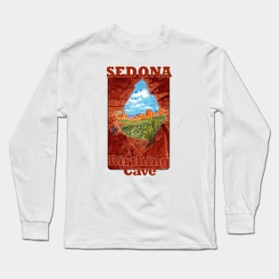 Birthing Cave, Sedona Long Sleeve T-Shirt